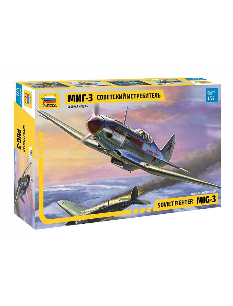 ZVEZDA - 1/72 Soviet Fighter MIG-3