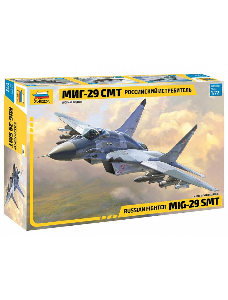 ZVEZDA - 1/72 Russian Fighter MIG-29 SMT