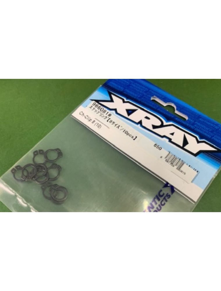 XRay - Benzing da 8mm 10pz CH-CLIP