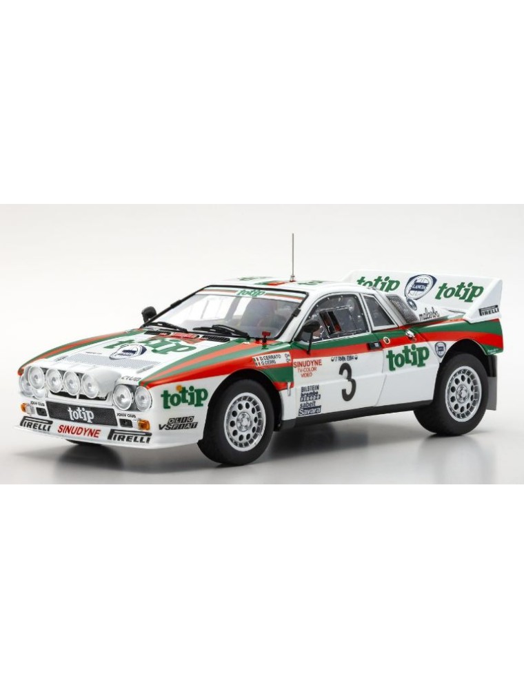 Kyosho Die Cast - Lancia 037 #3 Totip 1/18 Rally Isola d'Elba del 1985