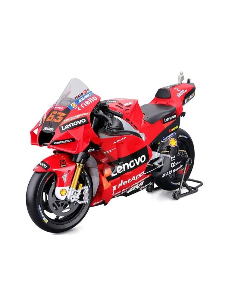 Maisto - Ducati Desmosedici Lenovo Team WC 2022  F. Bagnaia scala 1/6 lunga 35cm