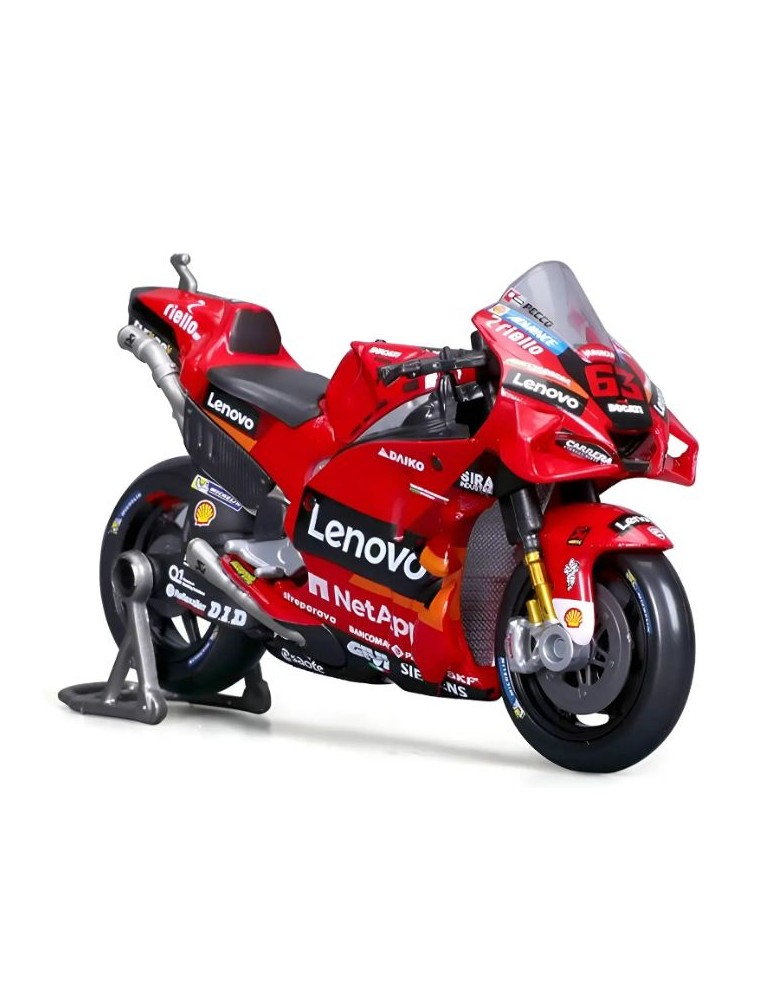 Maisto - Ducati Desmosedici Lenovo Team WC 2022  F. Bagnaia scala 1/18