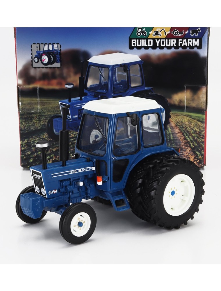 FORD USA - 7600 TRACTOR 1969 - BLUE WHITE