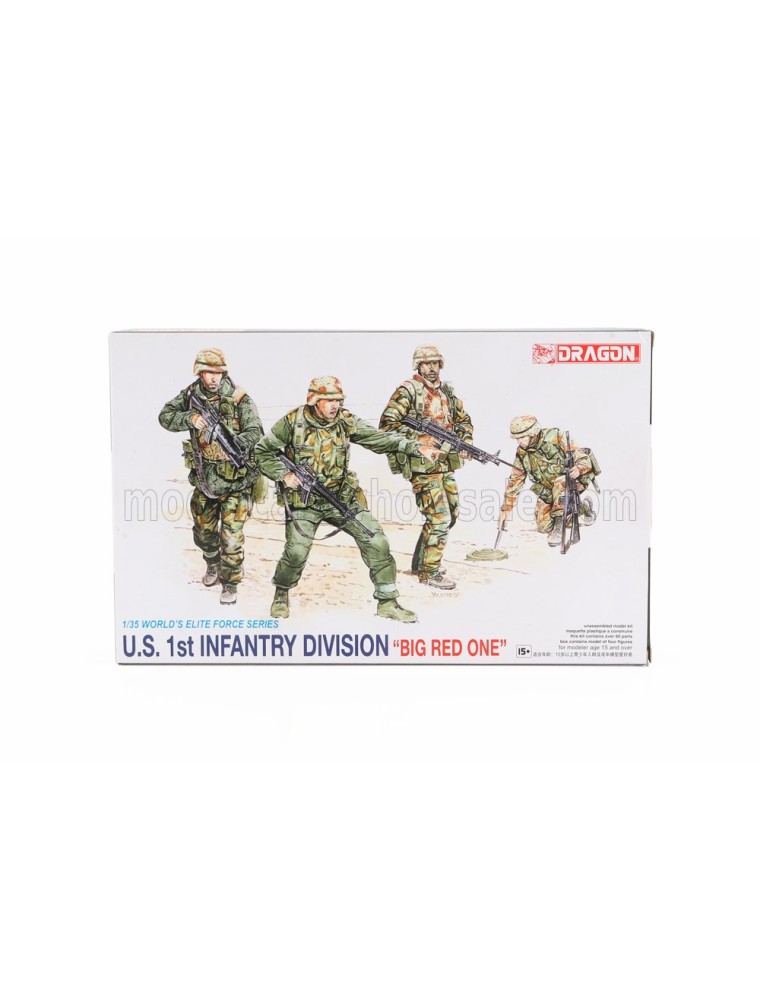 ACCESSORIES - USA INFANTRY DIVISION BIG RED ONE MILITARY FIGURES - /