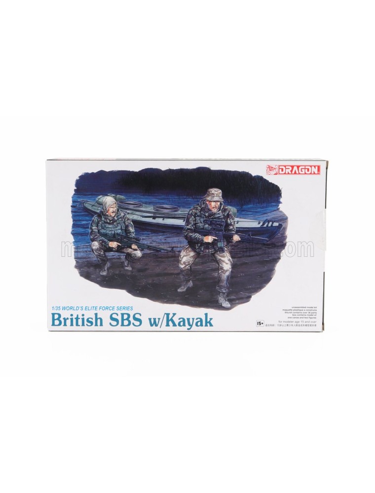 ACCESSORIES - BRITISH SBS MILITARY FIGURES - / - 1/35