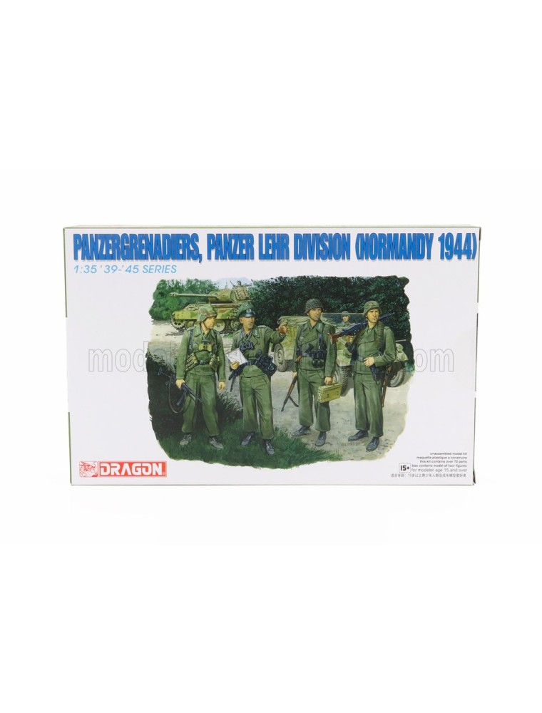 ACCESSORIES - PANZERGRENADIERS MILITARY FIGURES NORMANDY 1944 - /