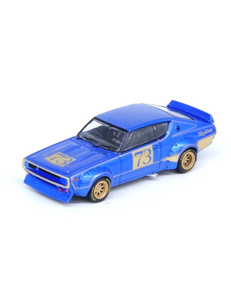 NISSAN - SKYLINE 2000 GT-R (KPGC110) N 73 TUNED VERSION 1973 - BLUE GOLD