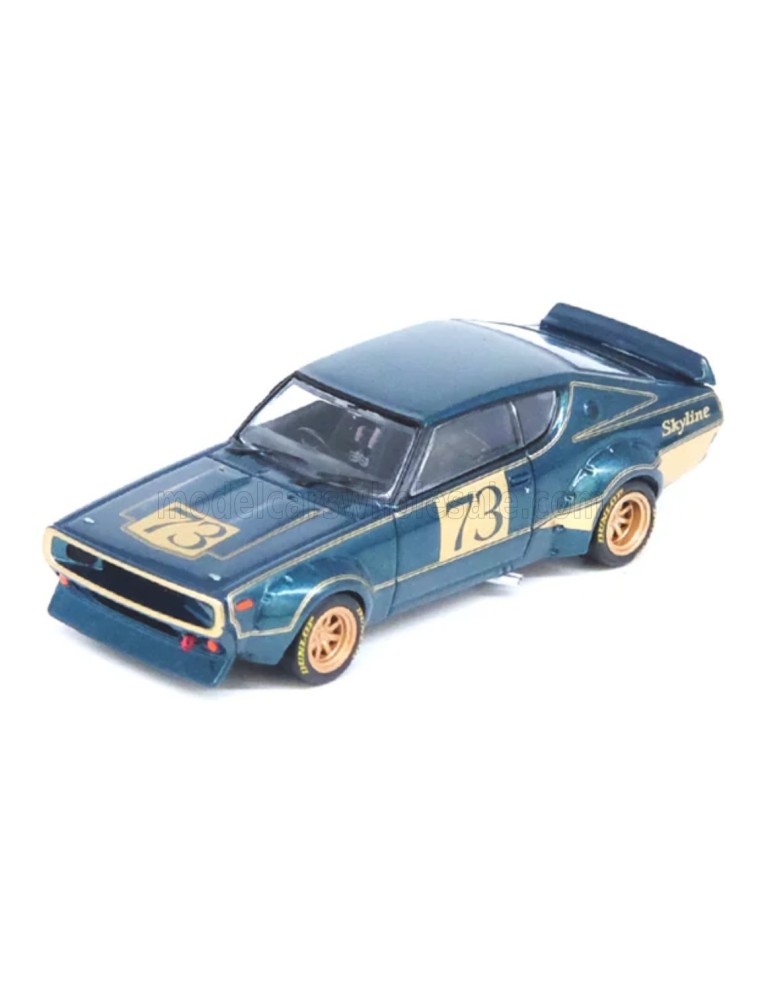 NISSAN - SKYLINE 2000 GT-R (KPGC110) N 73 TUNED VERSION 1973 - GREEN GOLD