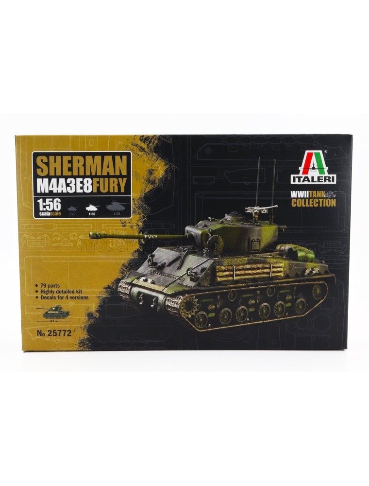 TANK - M4A3E8 SHERMAN MILTARY 1945 - /