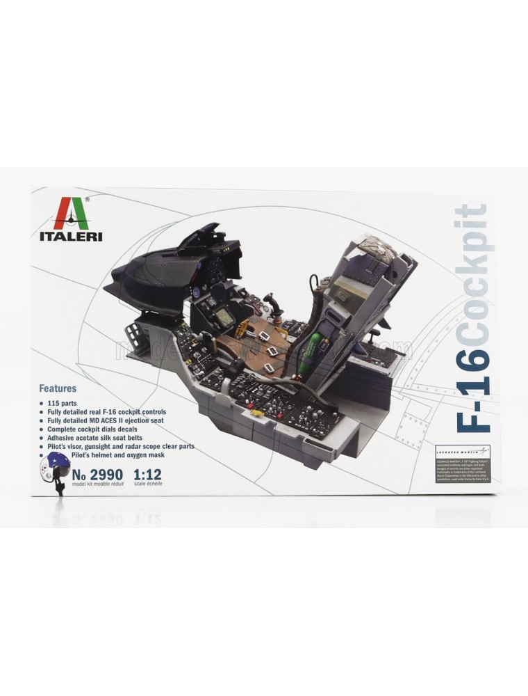 LOCKHEED MARTIN - COCKPIT F-16 MILITARY AIRPLANE 1978 - /