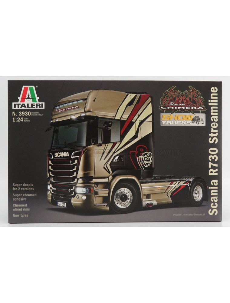 SCANIA - R730 TRACTOR TRUCK STREAMLINE TEAM CHIMERA 2-ASSI 2011 - /