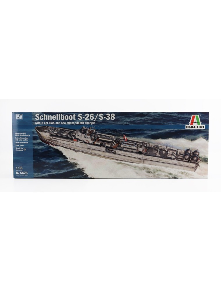 BOAT - S-BOOT S-26/S-38 MOTOSILURANTE NAVY MILITARY 1945 - Lungh.LENGHT cm 99.9 - /