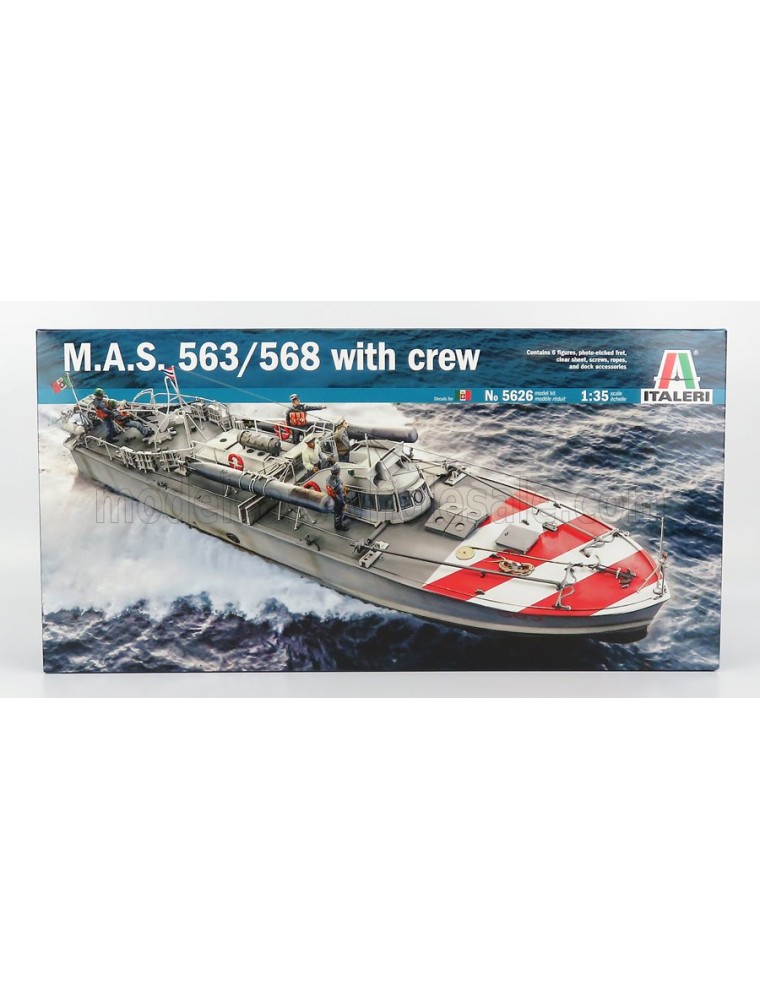 BOAT - MAS M.A.S. 563/568 MILITARY WITH CREW - /