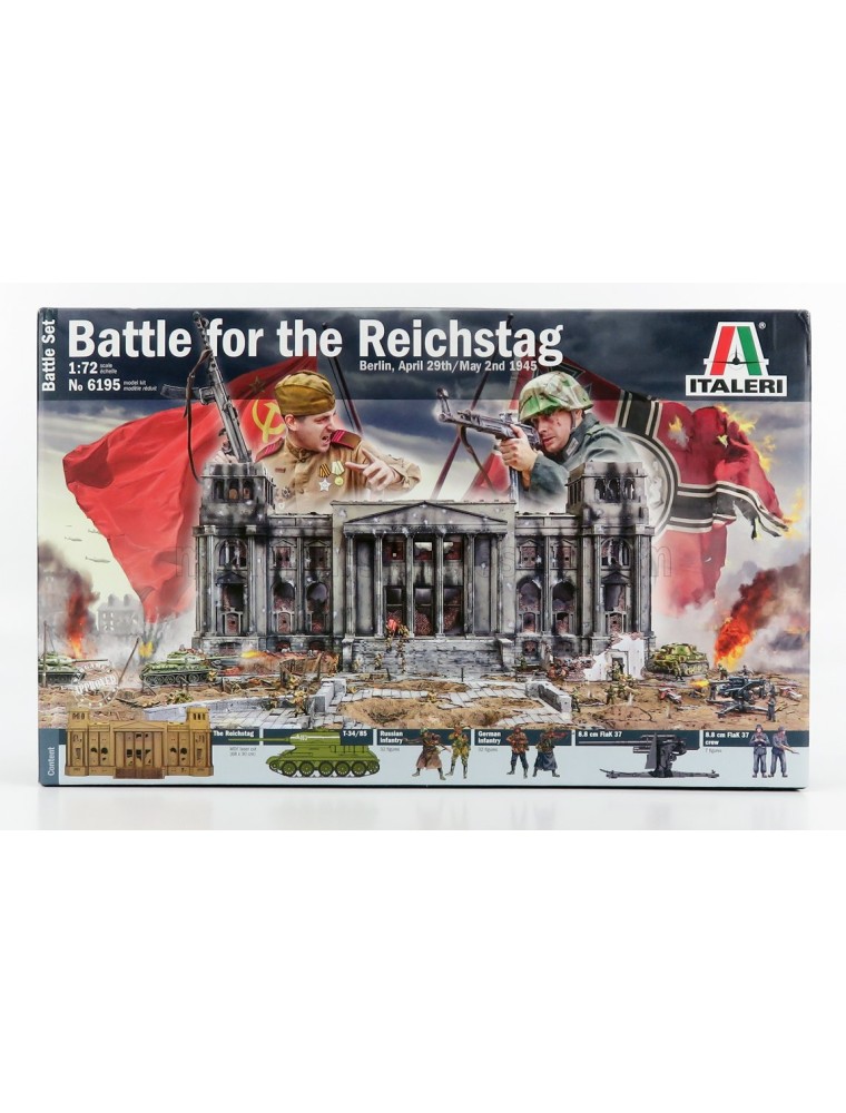 ACCESSORIES - DIORAMA - WAR BATTLE SET - FOR THE REICHSTAG - BERLIN APRIL 29th / 2nd MAY 1945 - /