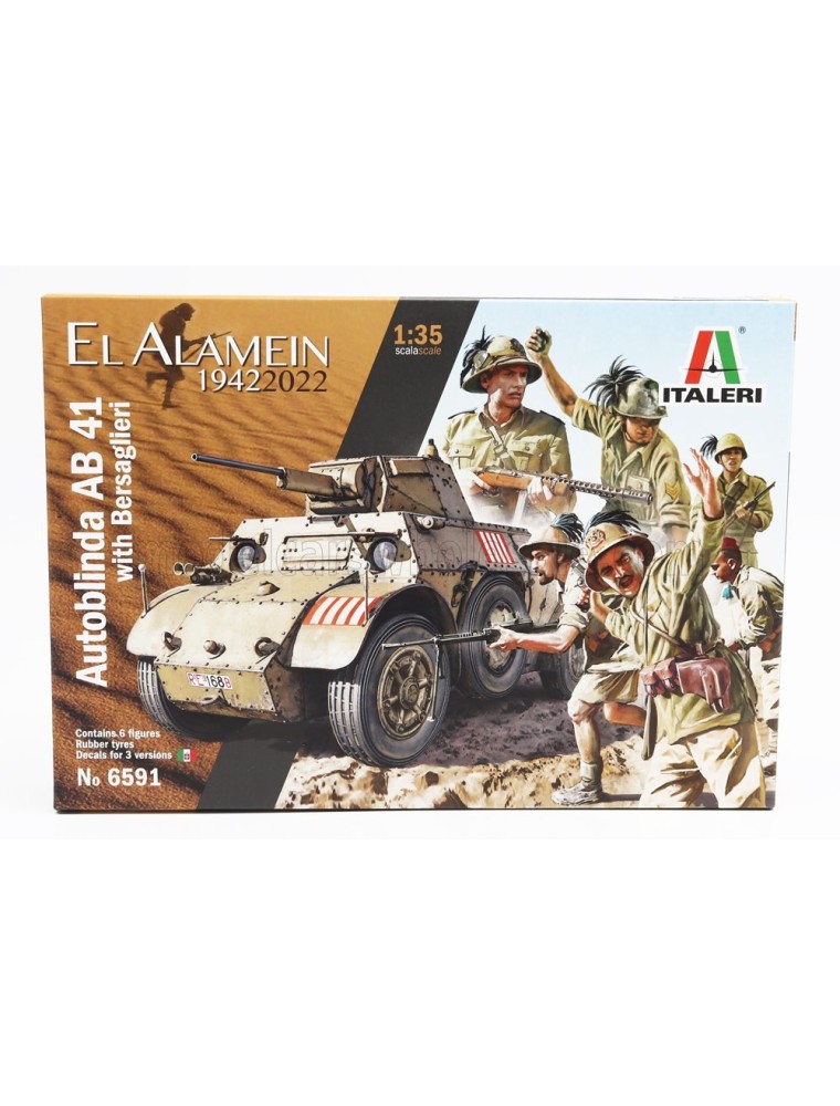 TANK - AUTOBLINDA AB 41 EL ALAMEIN MILITARY 1942 - /