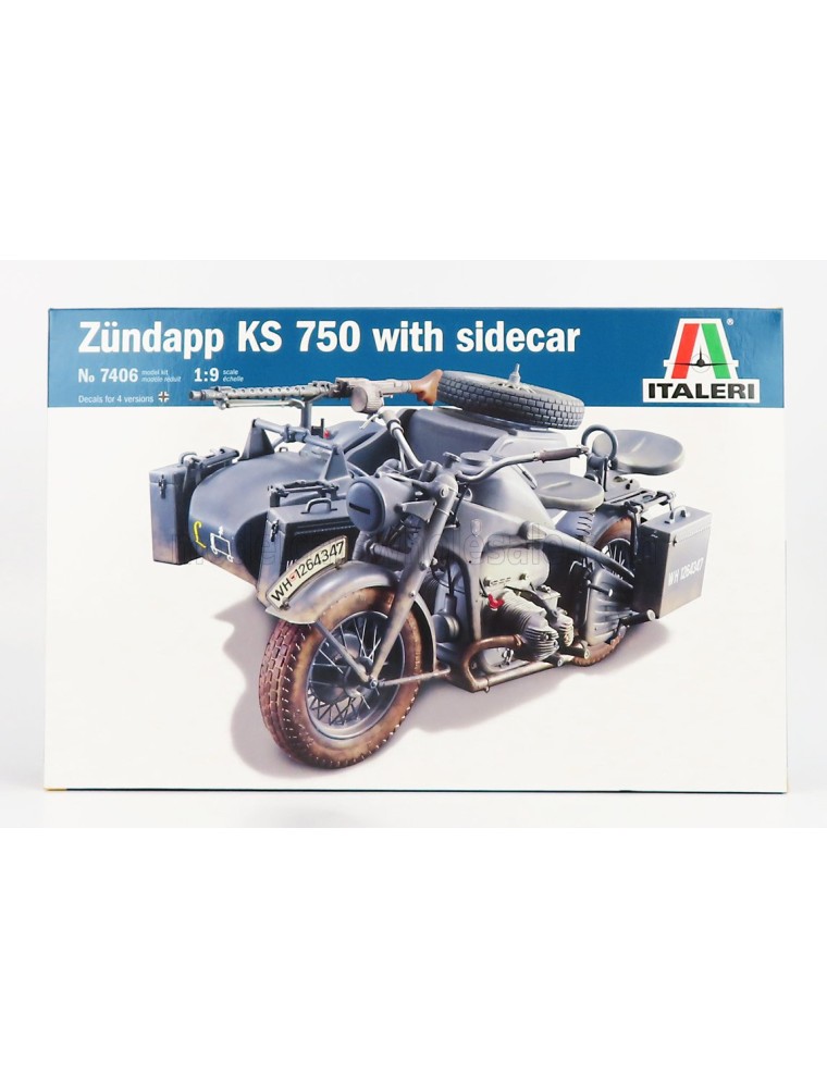 ZUNDAPP - KS750 WITH SIDECAR MILITARY 1941 - /