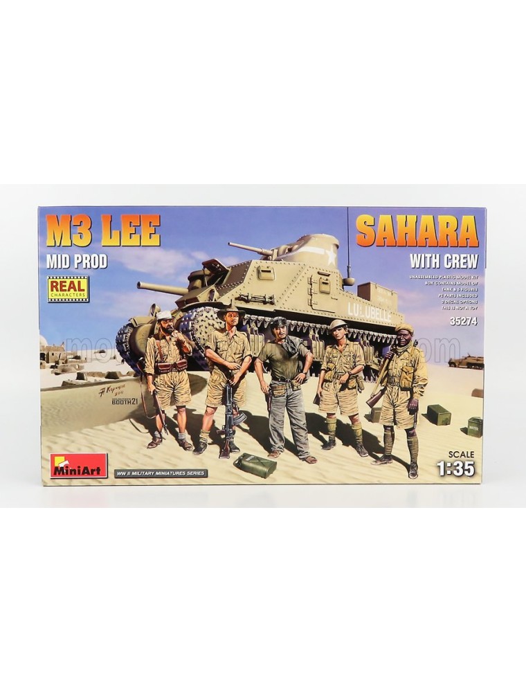 TANK - M3 LEE SAHARA MILITARY - /