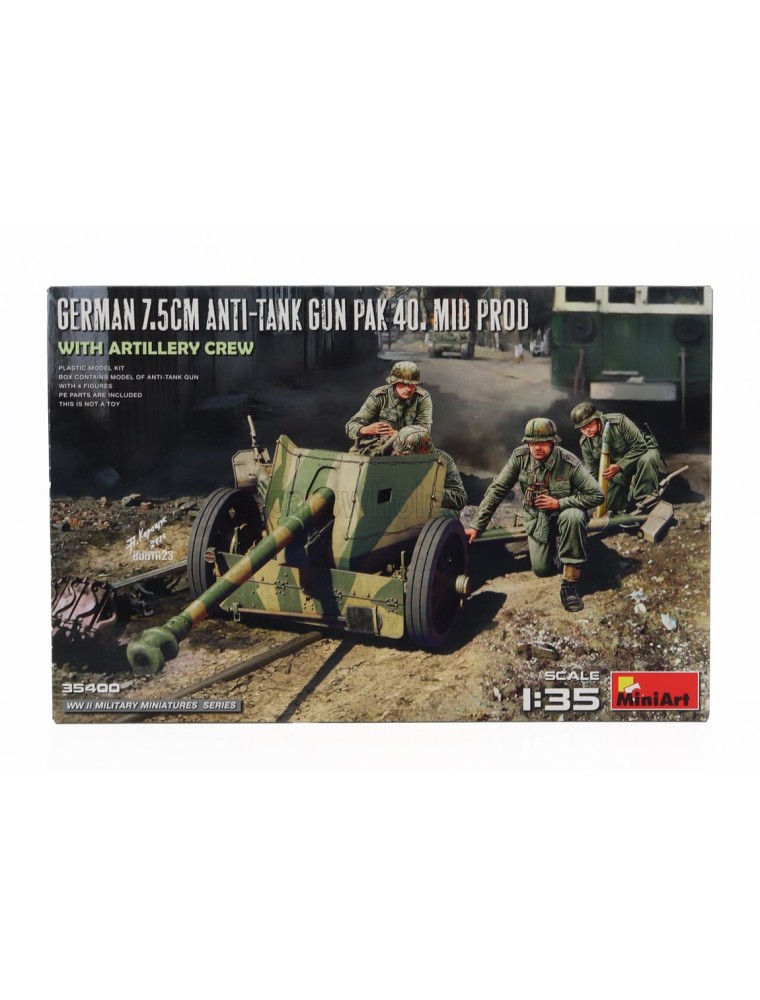 ACCESSORIES - GERMAN 7.5CM ANTI-TANK GUN MILITARY 1945 - /