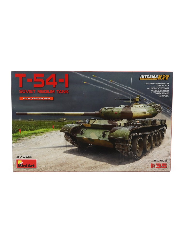 TANK - T-54-I SOVIET MEDIUM MILITARY TANK 1945 - /