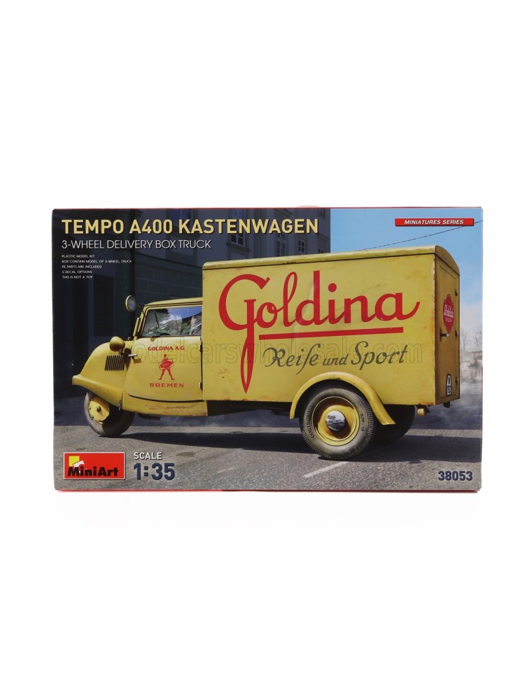 TEMPO - A400 LIEFERWAGEN 3-WHEELS GOLDINA TRUCK 1962 - /