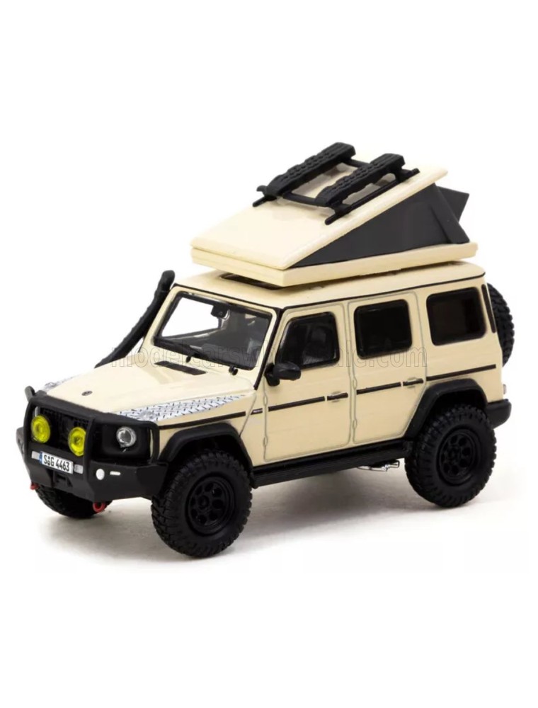 MERCEDES BENZ - G-CLASS G63 4x4 AMG CAMPING 2020 - BEIGE WHITE