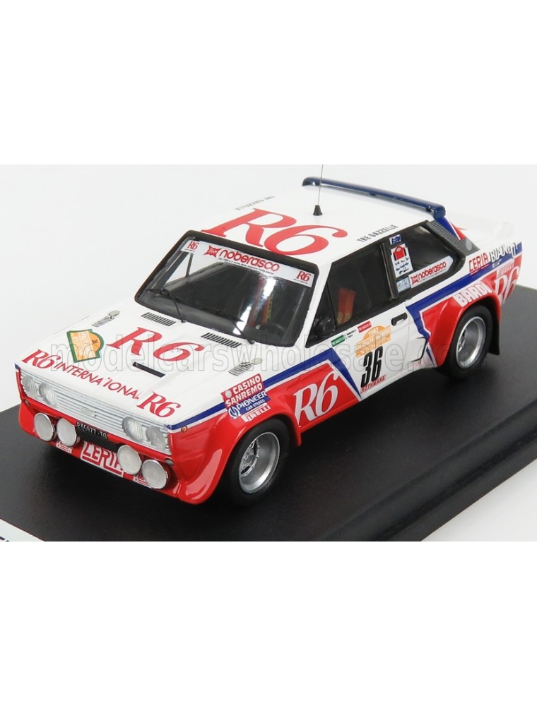 FIAT - 131 ABARTH N 36 RALLY SANREMO 1982 G.NOBERASCO - D.CIANCI - WHITE RED