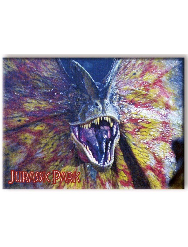 JURASSIC PARK FRILLED FLAT MAGNET