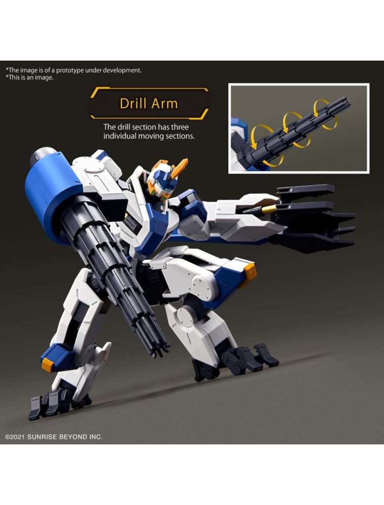 HG MAILES BYAKUCHI DRILL & CLAW ARM 1/72