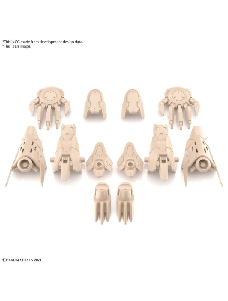 30MS OPTION PARTS SET 5 HEAVY ARMOR