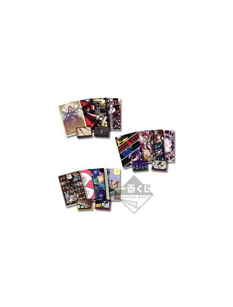 MADOKA MAGICA FOLDER + STICKERS SET (3pz