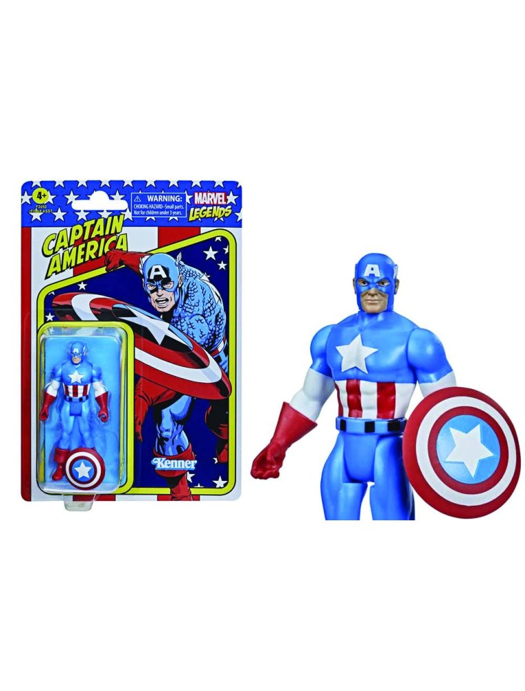 MARVEL LEGENDS RETRO CAPTAIN AMERICA  AF