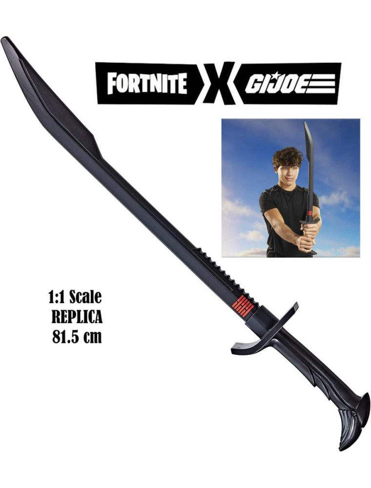 FORTNITE-G.I.JOE SNAKE EYES KATANA REP.