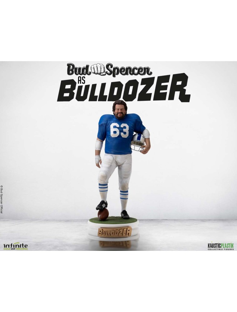 BUD SPENCER AS BULLDOZER RESIN STATUE