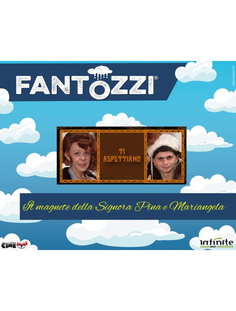 FANTOZZI TI ASPETTIAMO MAGNETE