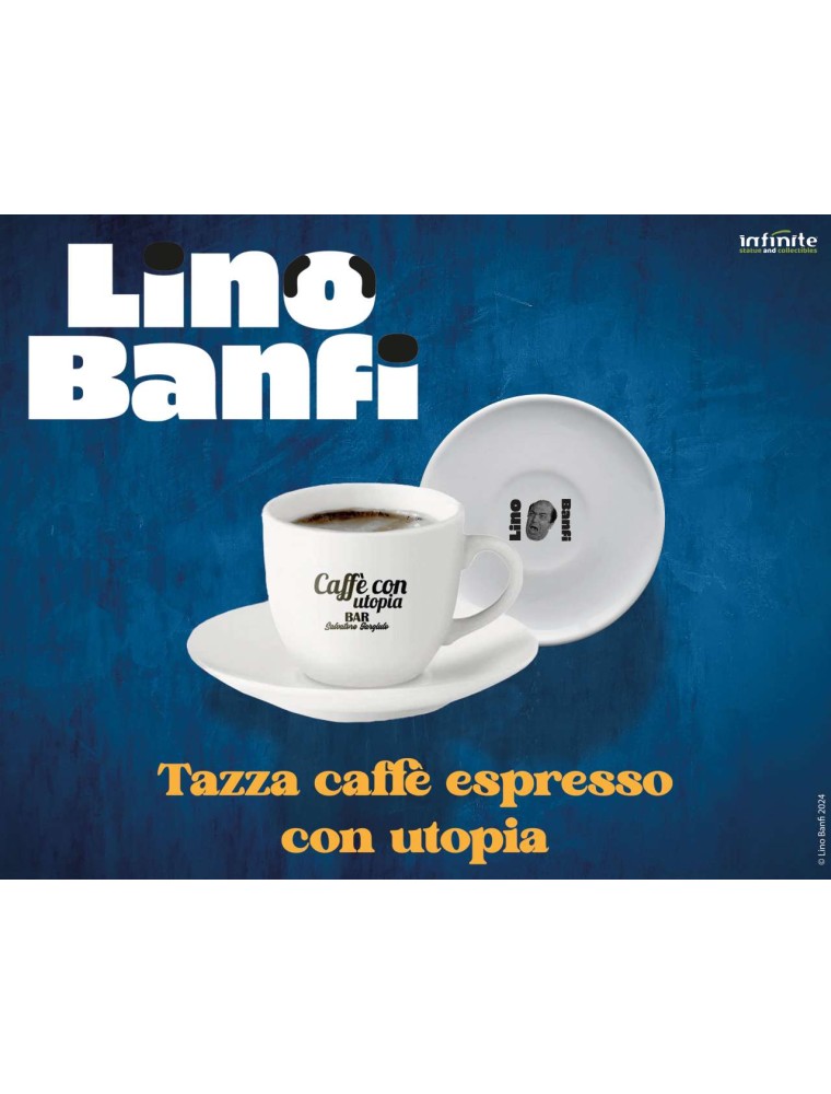 LINO BANFI CAFFE CON UTOPIA ESPRESSO MUG