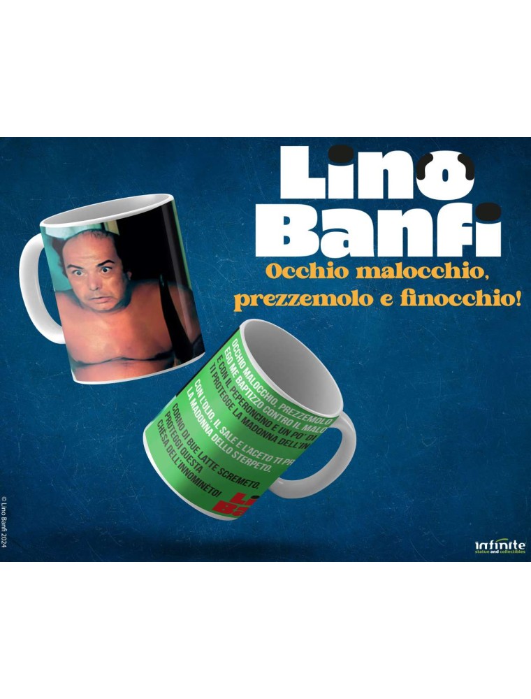 LINO BANFI OCCHIO MALOCCHIO MUG