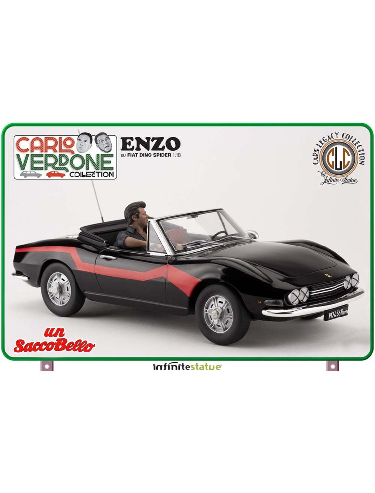 ENZO SU FIAT DINO SPIDER 1:18 RESIN CAR