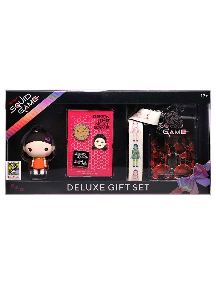 SQUID GAME 5PCS DLX GIFT SET SDCC