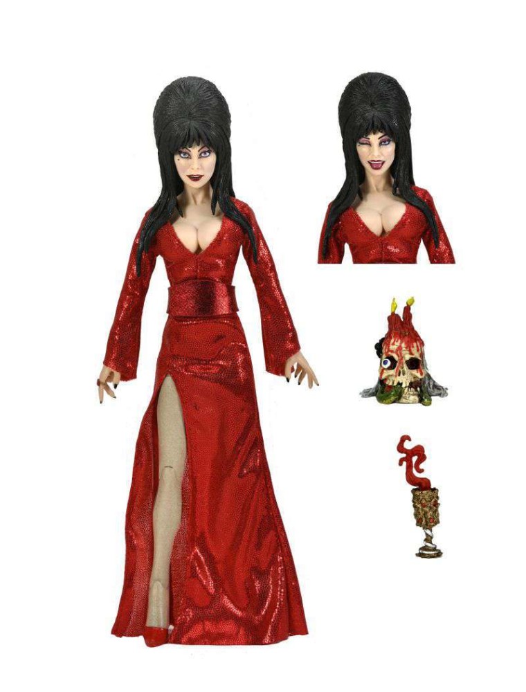 ELVIRA RED FRIGHT BOO CLOTHED AF