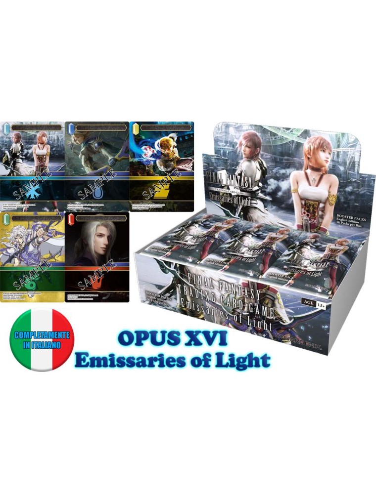 FFTCG EMISSARIES LIGHT XVI BOX ITA (36)