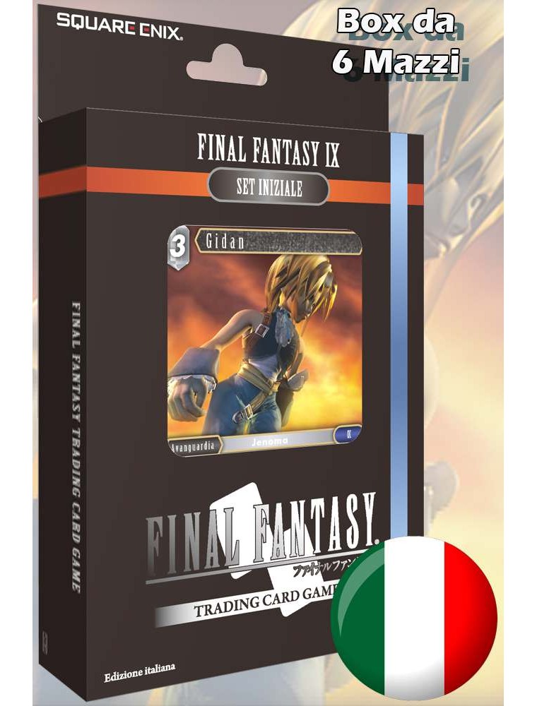 FFTCG FINAL FANTASY IX STARTER DECK 6 pz