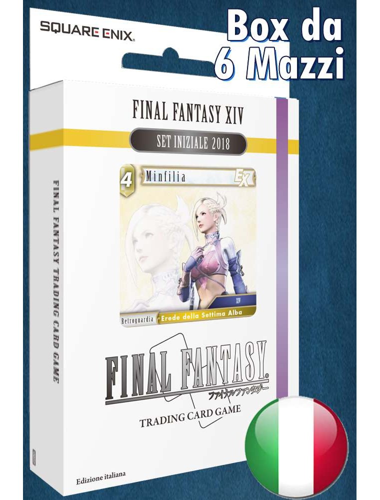 FFTCG FINAL FANTASY XIV START DECK 6 pz