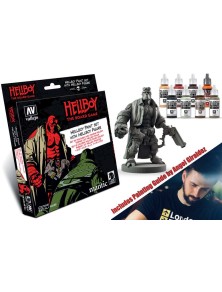 HELLBOY PAINTSET WITH FIGURE