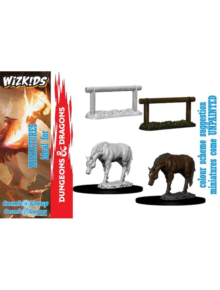 WIZKIDS UM HORSE & HITCH