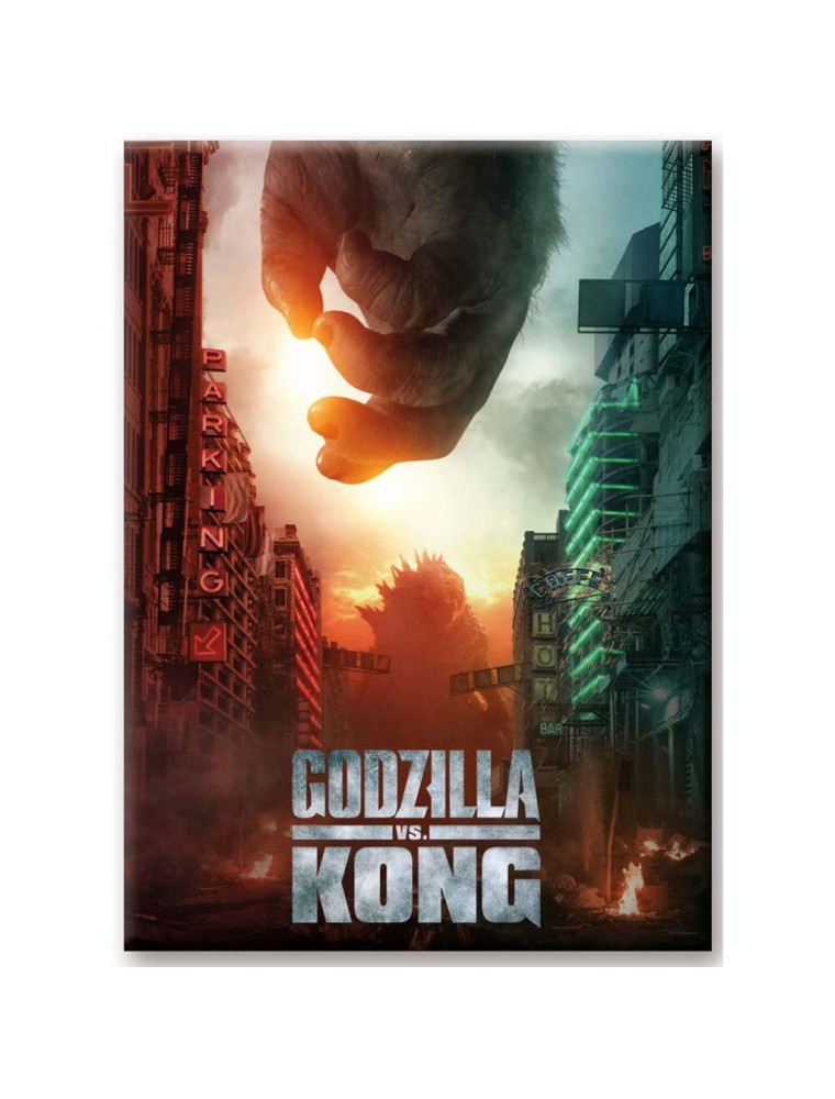 GODZILLA VS KONG STAND OFF FLAT MAGNET