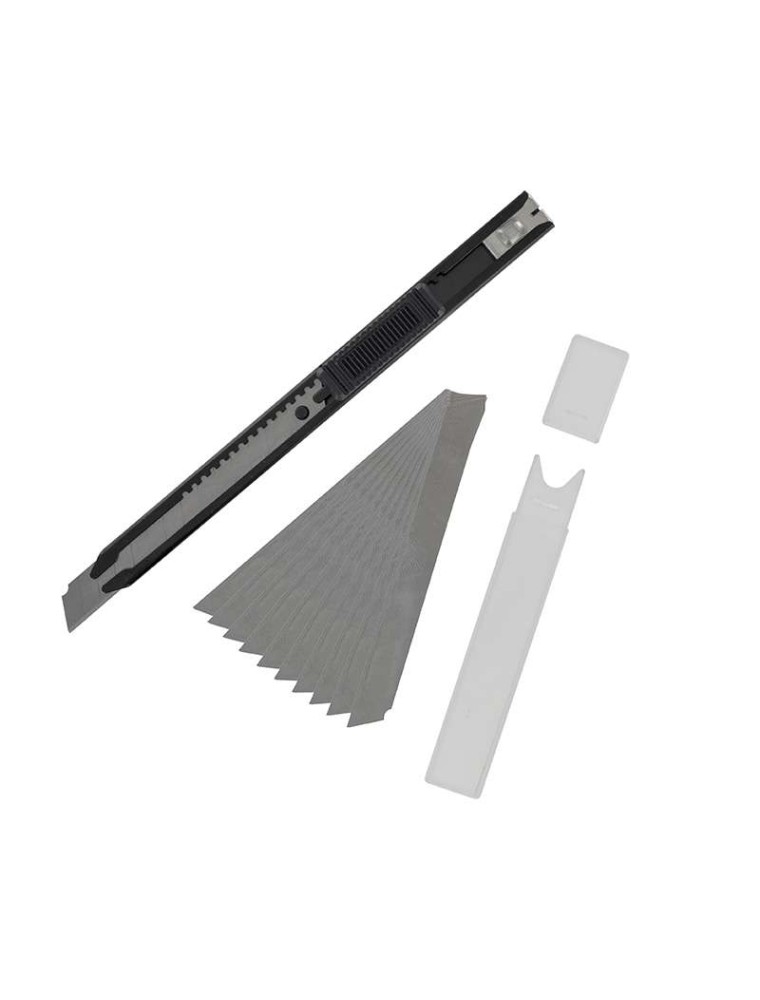 SLIM SNAP-OFF KNIFE & 10 BLADES