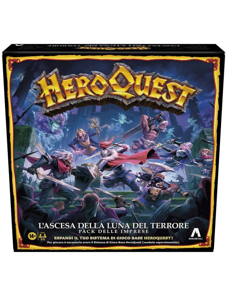 HEROQUEST ASCESA DELLA LUNA DEL TERRORE