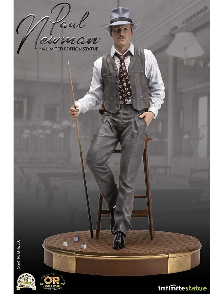 PAUL NEWMAN OLD&RARE 1/6 RESIN STATUE