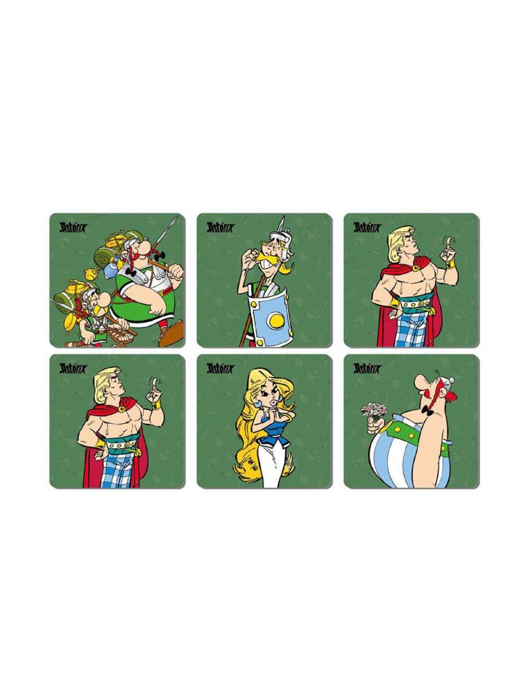 ASTERIX LEGIONARY 6 COASTERS SET