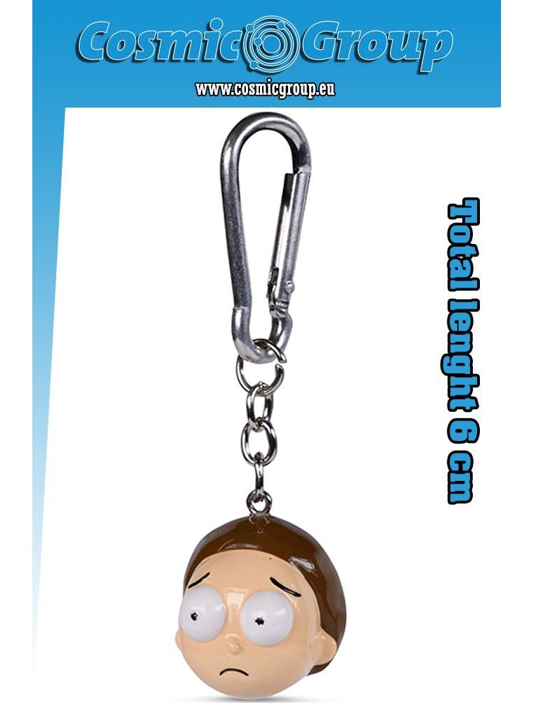 RICK AND MORTY MORTY RESIN 3D KEYCHAIN